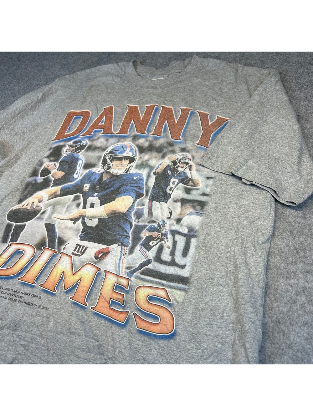 Game Changer Men's T-Shirt XL Danny Dimes Football New York Giants NFL